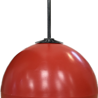 Foam filled, plastic buoys